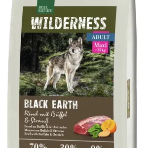 Preisreduziert REAL NATURE WILDERNESS Black Earth Large Breed 12 kg